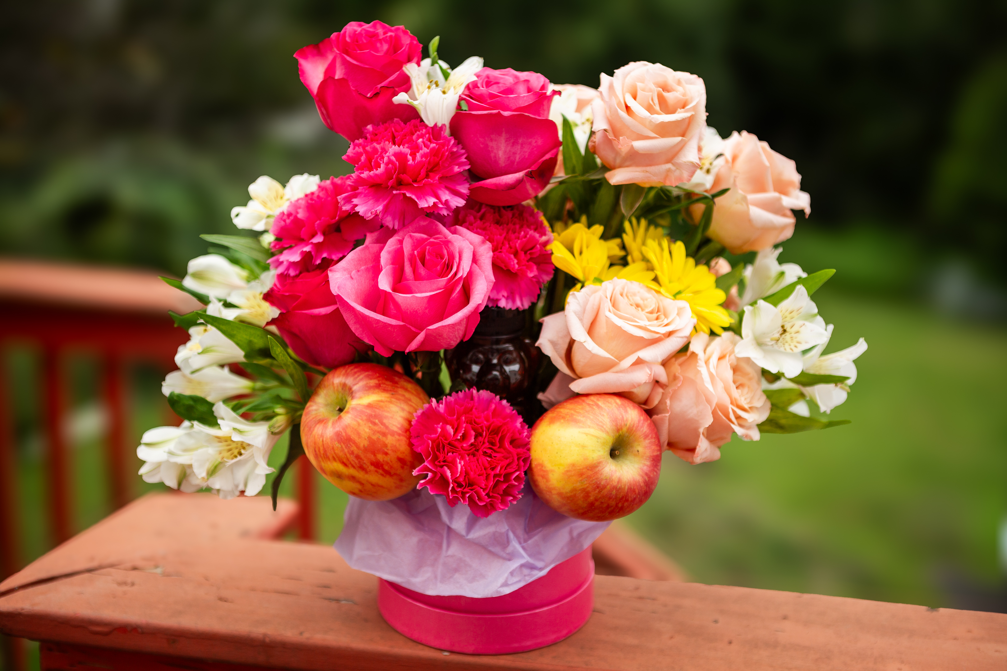 Honey Glazed Apples — Rosh Hashanah Centerpiece