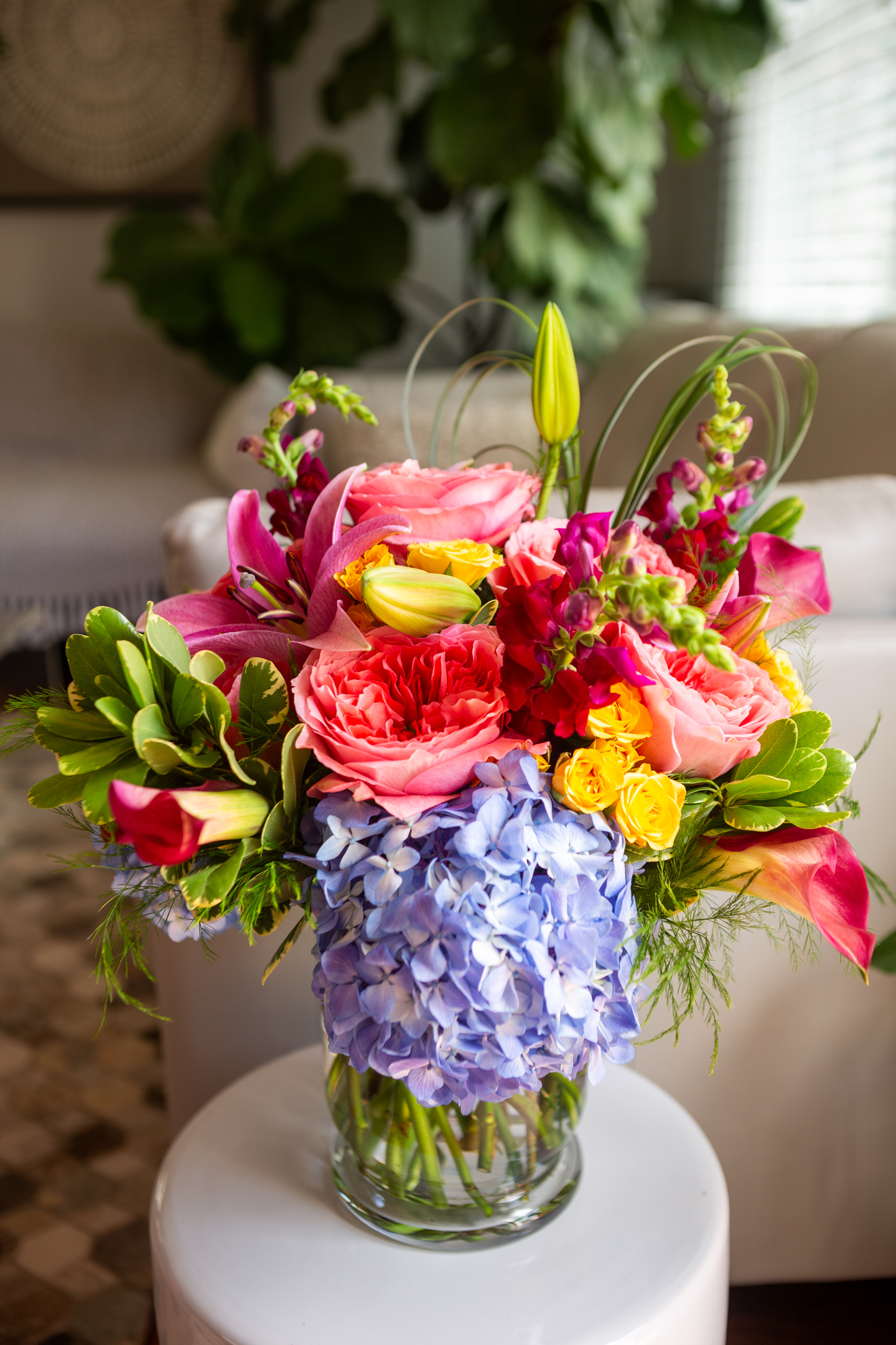 Always In My Heart — a handcrafted romantic centerpiece