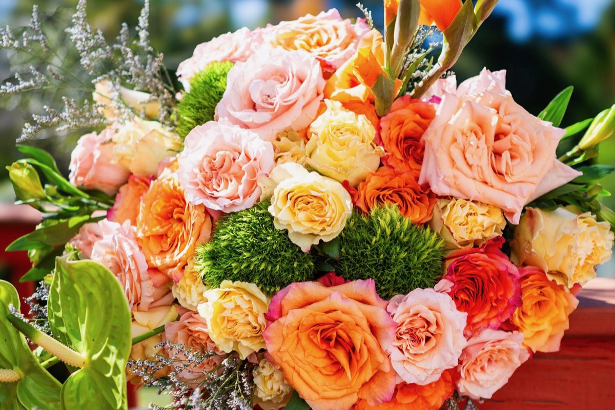 Autumn Ovation — handcrafted autumn bouquet